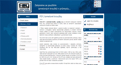Desktop Screenshot of fey.cz