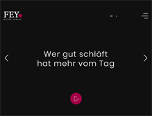 Tablet Screenshot of fey.de